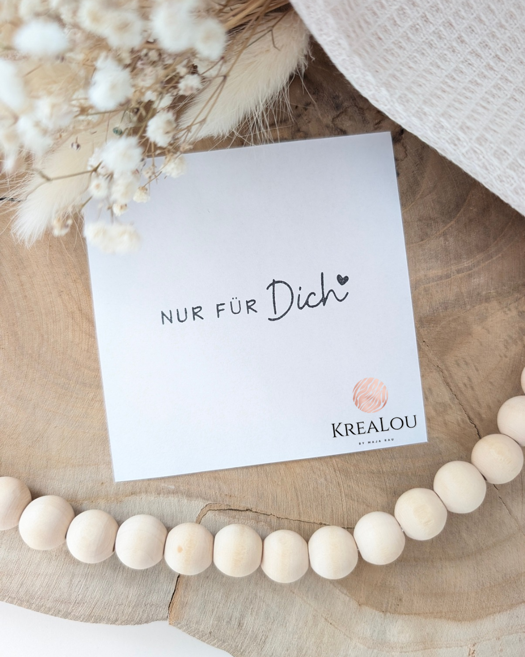 Stempel "Nur für dich"