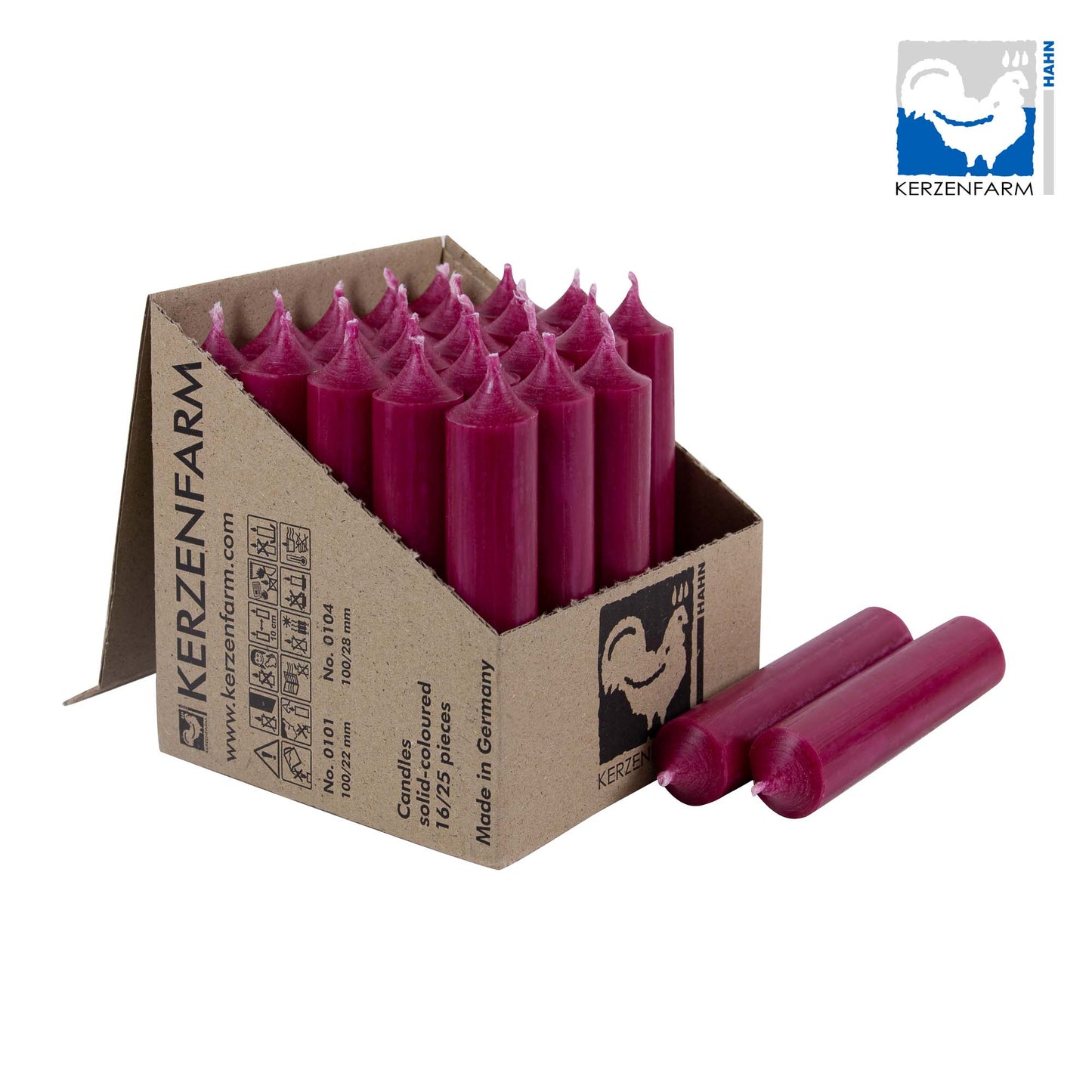 Stabkerzen 100 x 22 mm