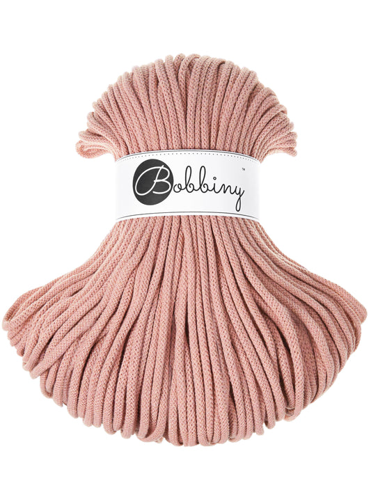 Bobbiny Premium Kordel 5mm x 100 Meter BLUSH