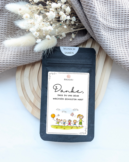 Danke, dass du UNS beim wachsen