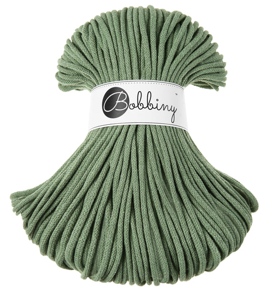 Bobbiny Premium Kordel 5mm x 100 Meter EUCALYPTUS GREEN