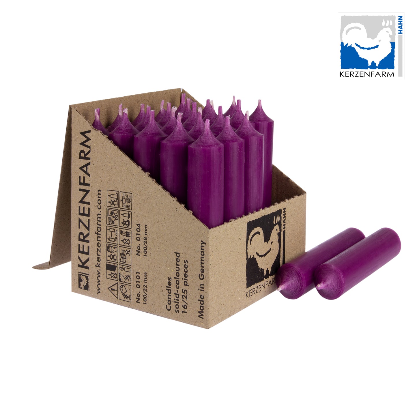 Stabkerzen 100 x 22 mm