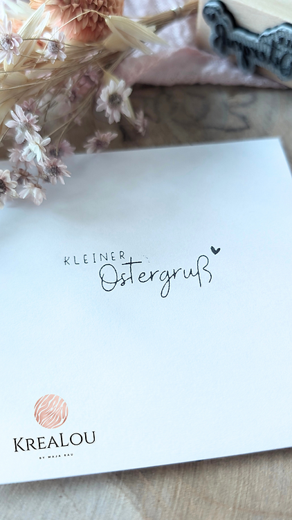 Stempel "Kleiner Ostergruß"