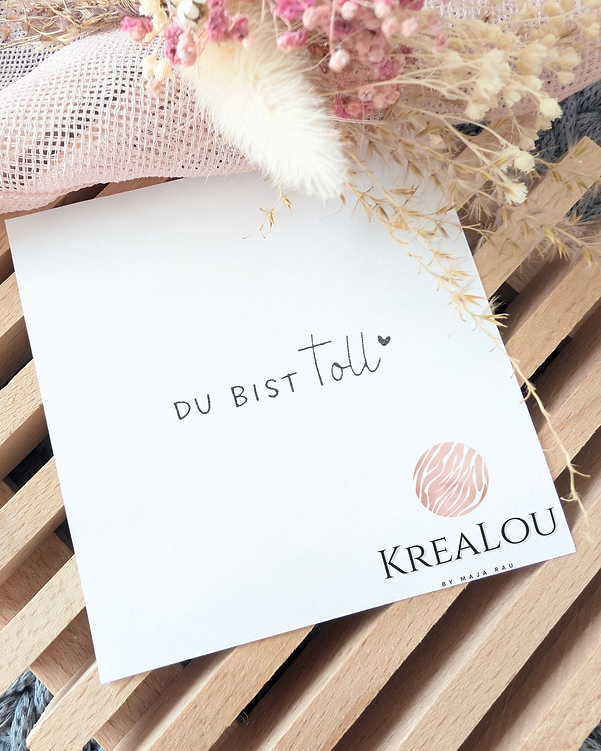 Stempel "Du bist toll"