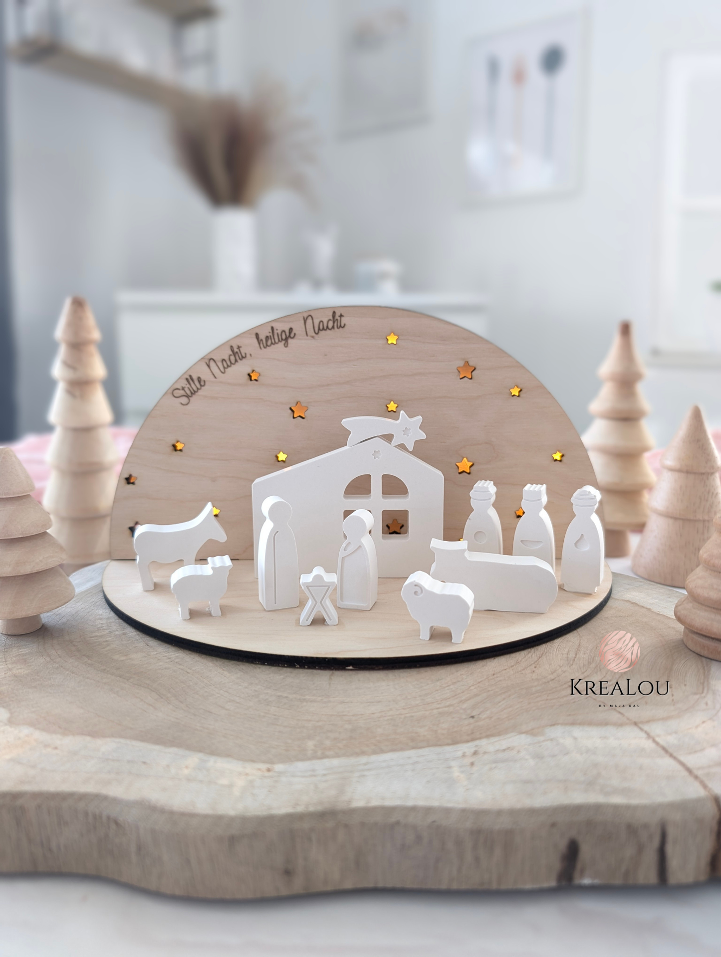 Laserdatei Krippenbogen für Mini-Krippe | inkl. Gewerbelizenz