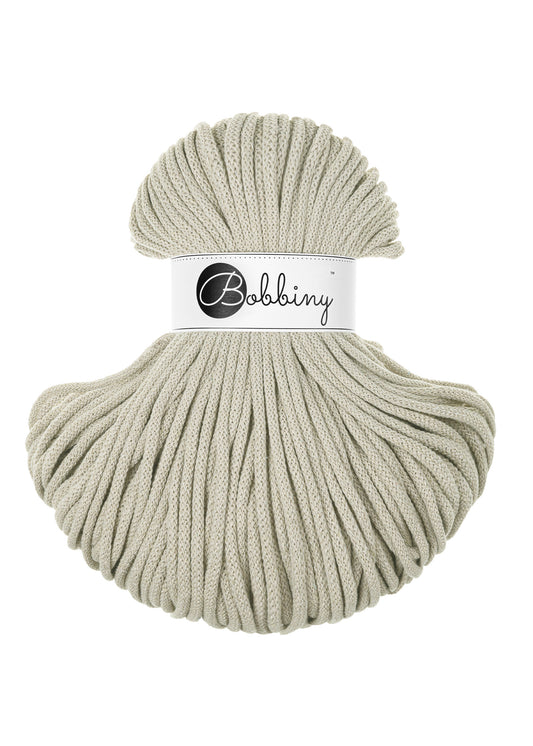 Bobbiny Premium Kordel 5mm x 100 Meter PALE OLIVE