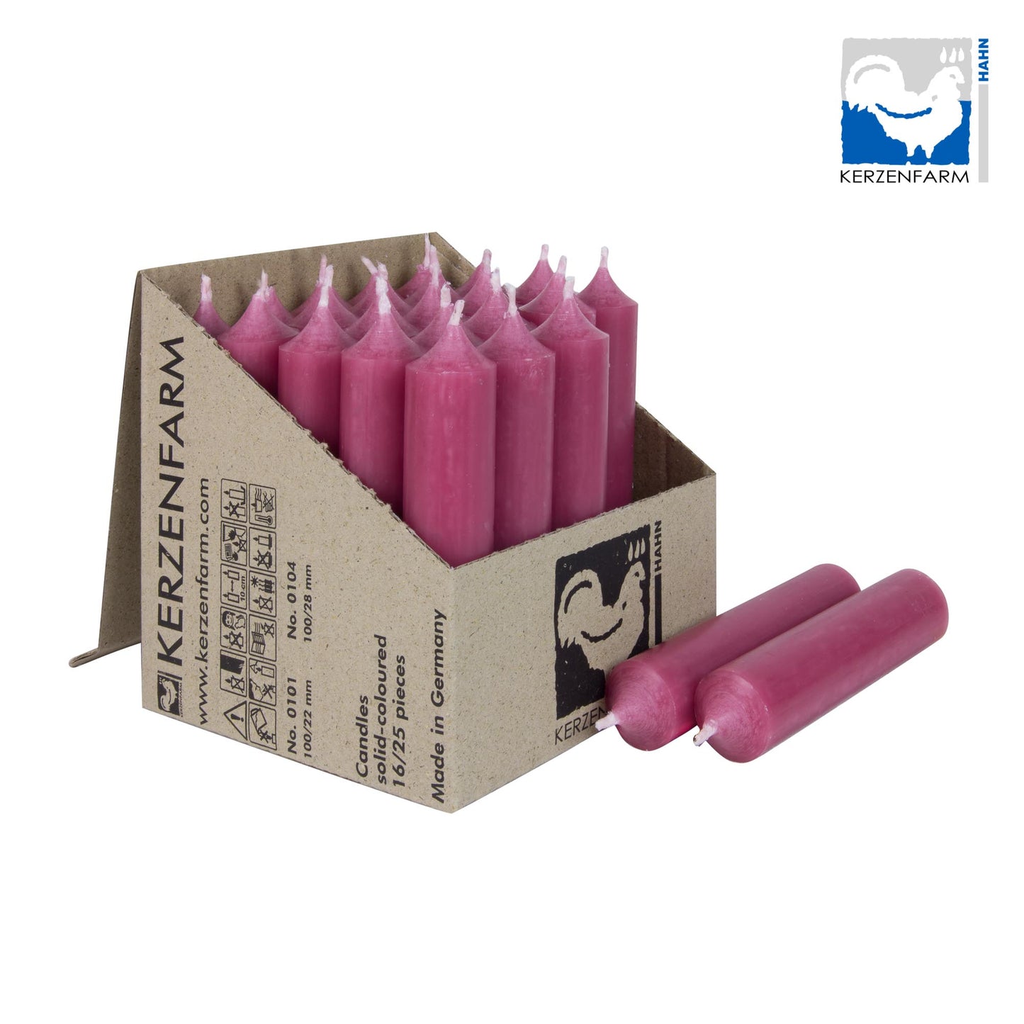 Stabkerzen 100 x 22 mm