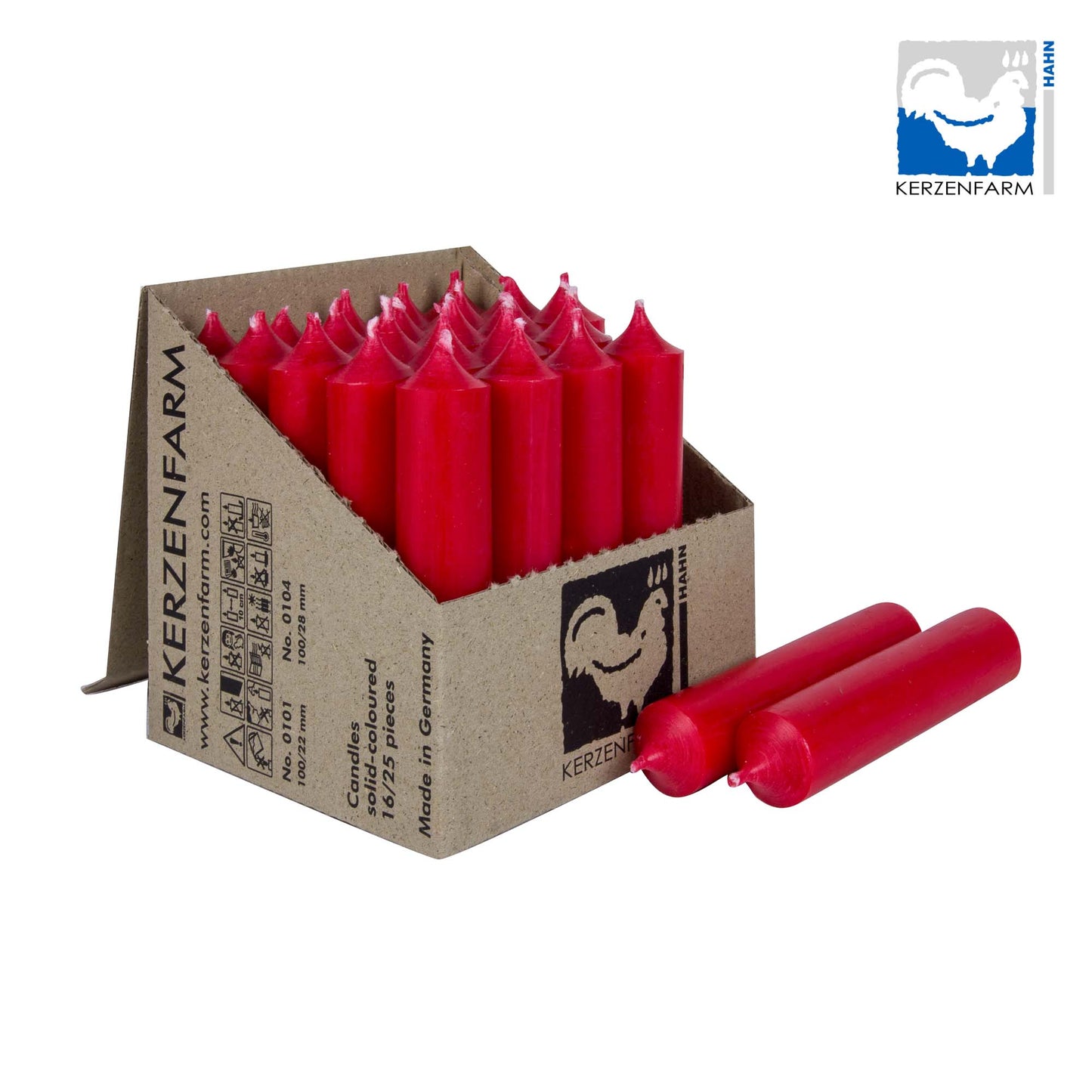Stabkerzen 100 x 22 mm